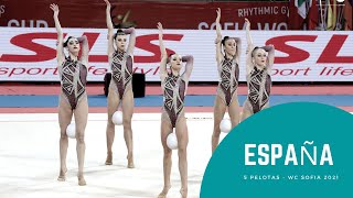 España 5 Pelotas  - World Cup Sofia 2021