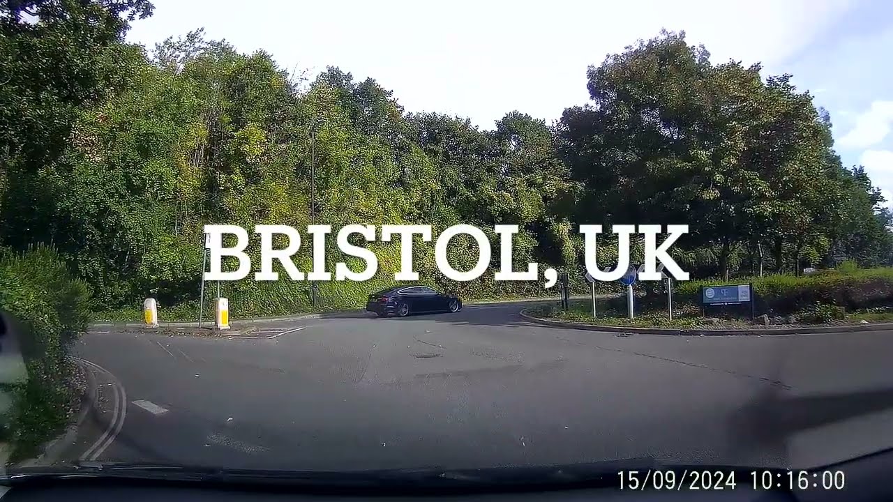 Driving in Bristol | Wills Memorial Building Tower | Clifton Suspension Bridge | Ashton Court Estate