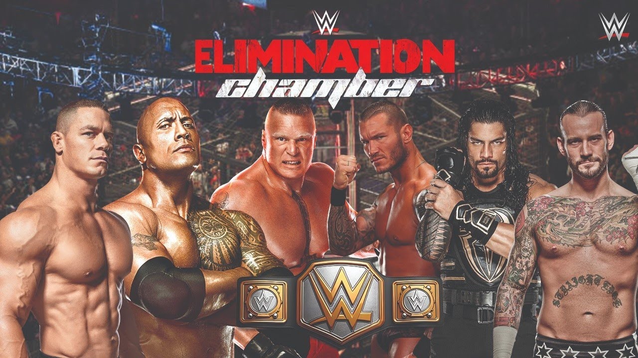 THE GREATEST WWE ELIMINATION CHAMBER EVER?! Cena vs. Rock vs. Lesnar vs. Orton vs. Reigns vs. Punk!