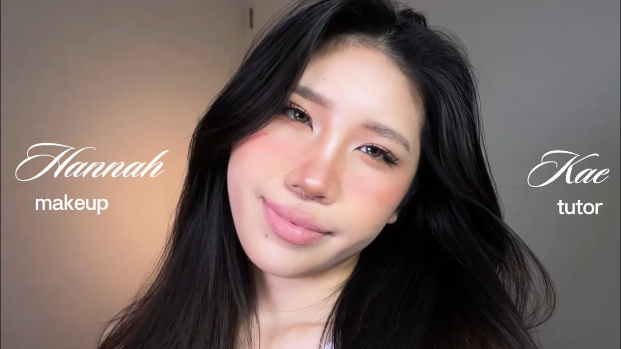 Hannah Kae makeup tutorial ! ⋆.𐙚 𑣲🤍 - YouTube