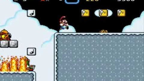 Super Mario World Custom Level: Sumo Mountain