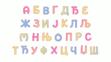 Serbian Alphabet Song