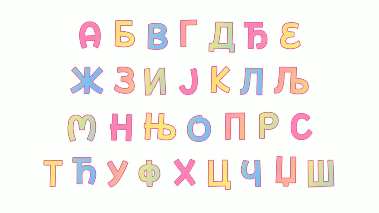 TVOKids Serbian Alphabet Song (IHHOS' Version) 