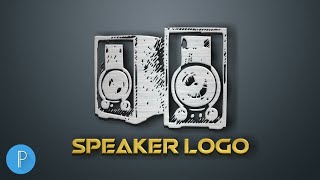 Speaker Icon 3D Logo Design How To Make Logo Design In Pixellab