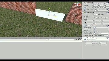 4- Adding door animation in Unity 5 using legacy Animation component