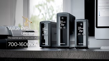 CyberPower Value Pro UPS Product Commercial Film