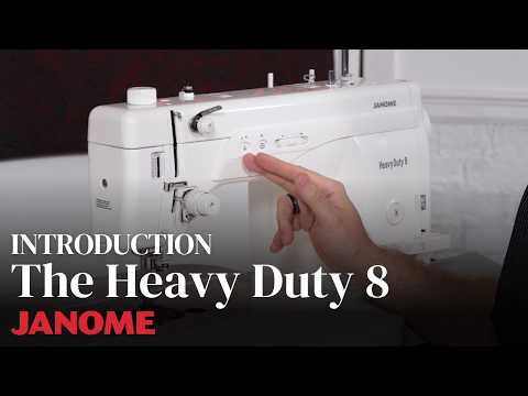 Janome HD8 Review & Features