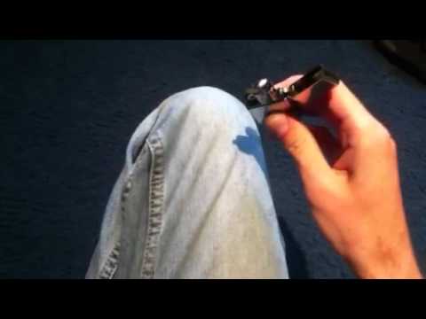 lighter trick #1 zippo quick start (on pants)