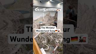 The Miniatur Wunderland Song hamburg germany modeltrains suno S Me  suno