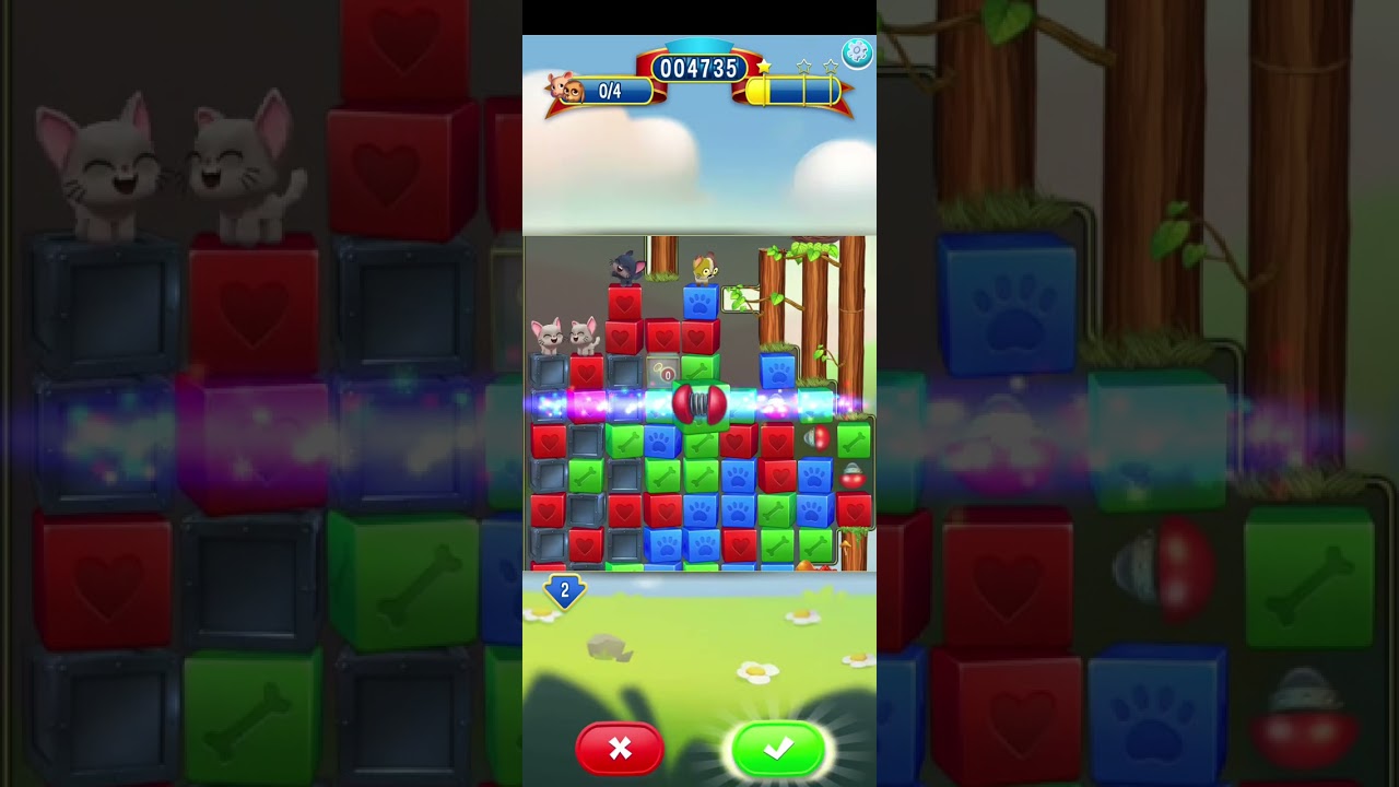 Pet Rescue Saga level 4750 one hammer