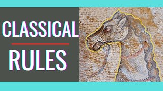 THE CLASSICAL RULES OF MOSAIC MAKING | Make mosaics like the Romans