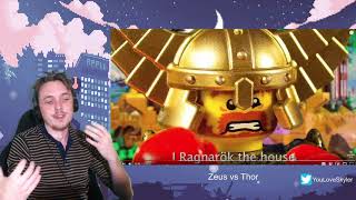 Zeus vs Thor. Epic Rap Battles of History (Reaction)