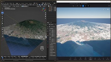 Videoguide - Export GIS Terrain, roads, Buildings, Landscape, from Blender in Twinmotion
