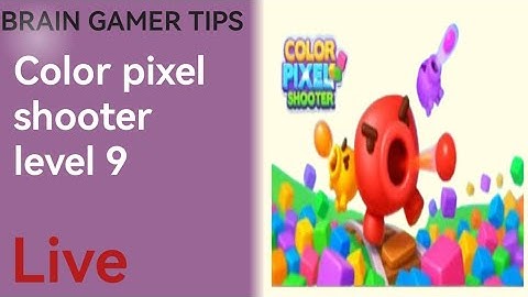 Color pixel shooter level 9 gameplay walkthrough solution ||@BrainGamer Tips||