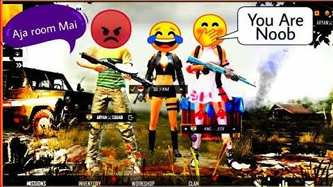 Random player call me Noob and I challenge for Room | Pubg mobile | Before Gaming