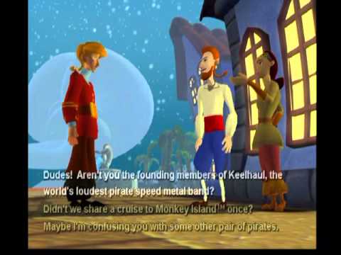 Escape from Monkey Island (PS2) Gameplay