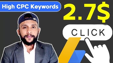 High CPC Keywords for AdSense | Make Money Online From AdSense