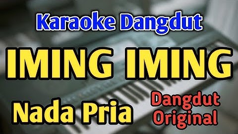 IMING IMING - KARAOKE || NADA PRIA COWOK || Dangdut Original || Rita Sugiarto || Live Keyboard