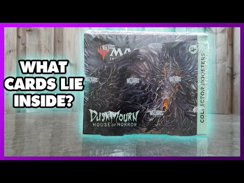 Duskmourn Collectors Booster Box UNBOXING!