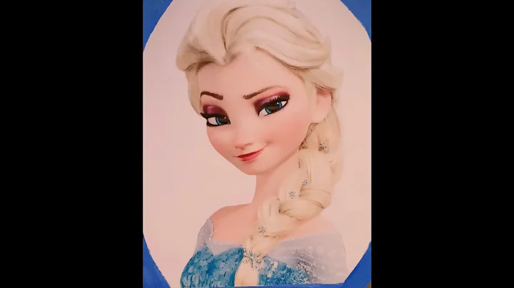 Frozen themed birthday decorations #shorts