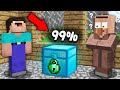 WHY 99% OF VILLAGERS CAN&#39;T OPEN A DIAMOND CHEST IN MINECRAFT ? 100% TROLLING TRAP !