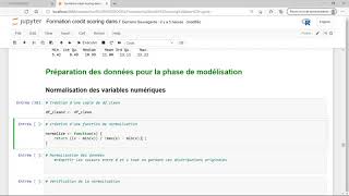 Normalisation des variables numeriques