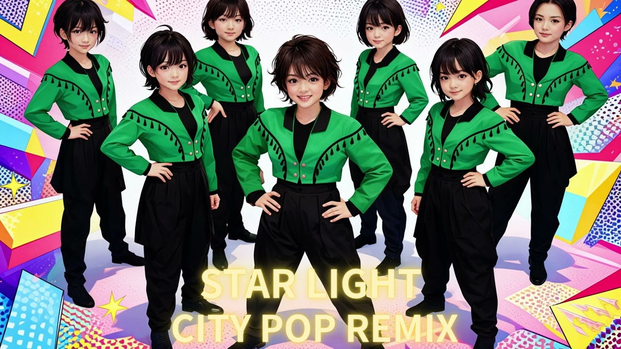 Cover City Pop Remix STAR LIGHT oleh FakeMusic Japan