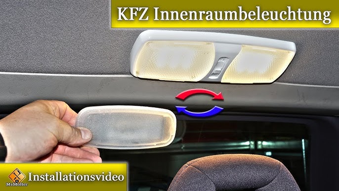 LED Innenlicht für dein Auto! Weg mit alten Glühbirnen! Tutorial für VW /  SEAT / Skoda/ Audi uvm. 