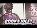 Boon violet revealed  bakuage sentai boonboomger sixth ranger