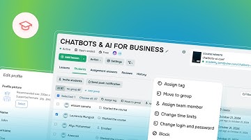 Lesson 41. How to view your course analytics. SendPulse Video Training
