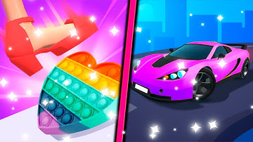 ASMR Tippy Toe Vs Race Master 3D Car Racing All Levels Android iOS Gameplay Walkthrough 4K Nr 42