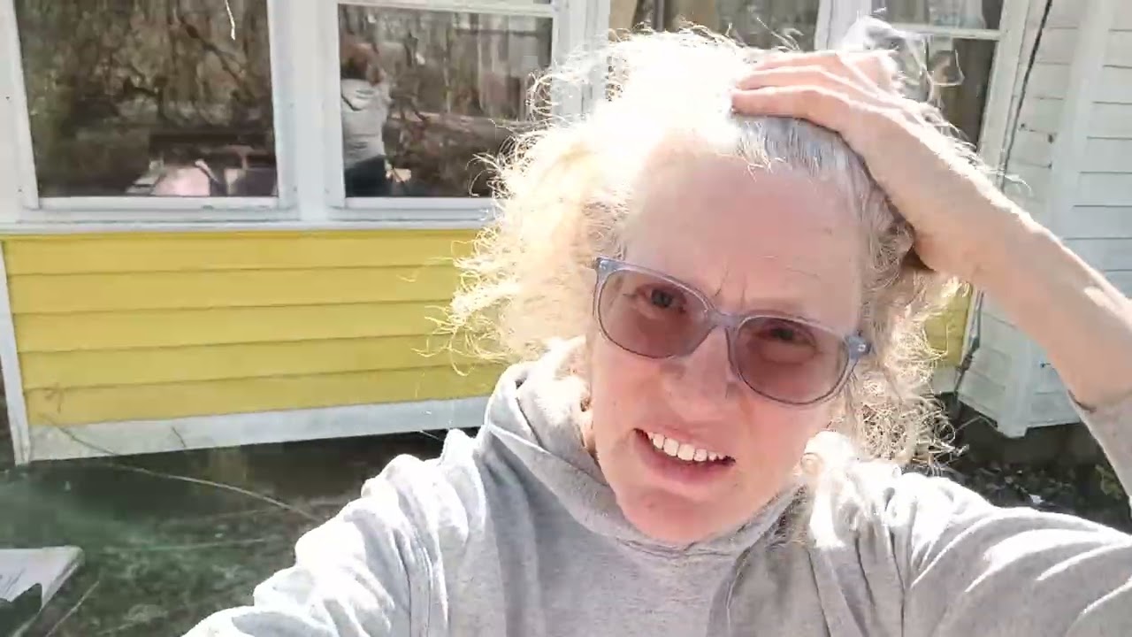 Fixing the frozen pipe in the well house. After winter Storm Fern in Tennessee.