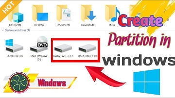 Create partition in Windows without Data Loss | theDARKtech