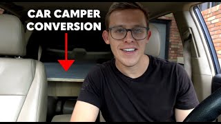 CAR CAMPER CONVERSION | Toyota Highlander