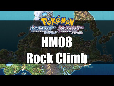 Pokemon Diamond & Pearl | Where to get HM08 Rock Climb