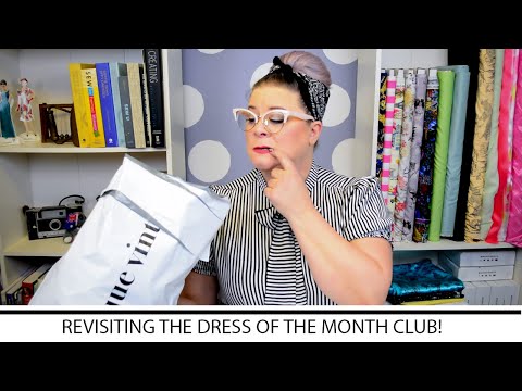 Unboxing And Revisiting Unique Vintage Dress Of The Month Club - Is It Worth It!