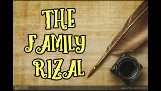 Family Tree of Rizal (maternal and paternal)
