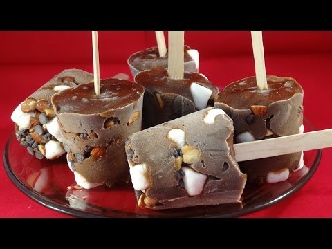 Rocky Road Pudding Pops -with yoyomax12