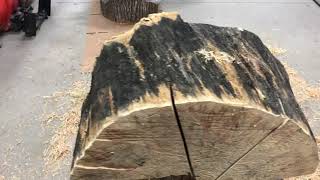 Cutting tips for processing logs into wood blanks