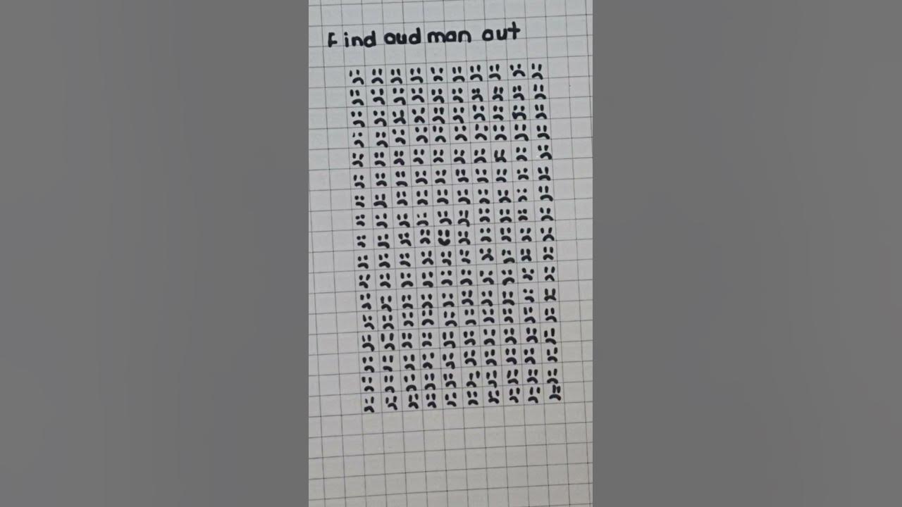 Find Odd Man Out craftyamru youtubeshorts shortsfeed shorts viral find-odd-man-out-craftyamru-youtubeshorts-shortsfeed-shorts-viral