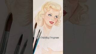 Watercolor Timelapse Of New Painting! Stay Tuned For More 💕