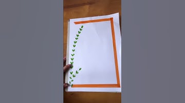 Simple project border designy#diy #creative #design #shortsfeed #shorts #ytviral #ytshorts #video