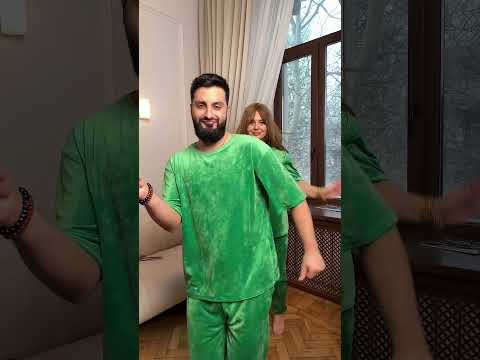 Мягкая демисезонная пижама унисекс из велюра, стильный домашний костюм со свободным кроем футболки и штанов, видео 1