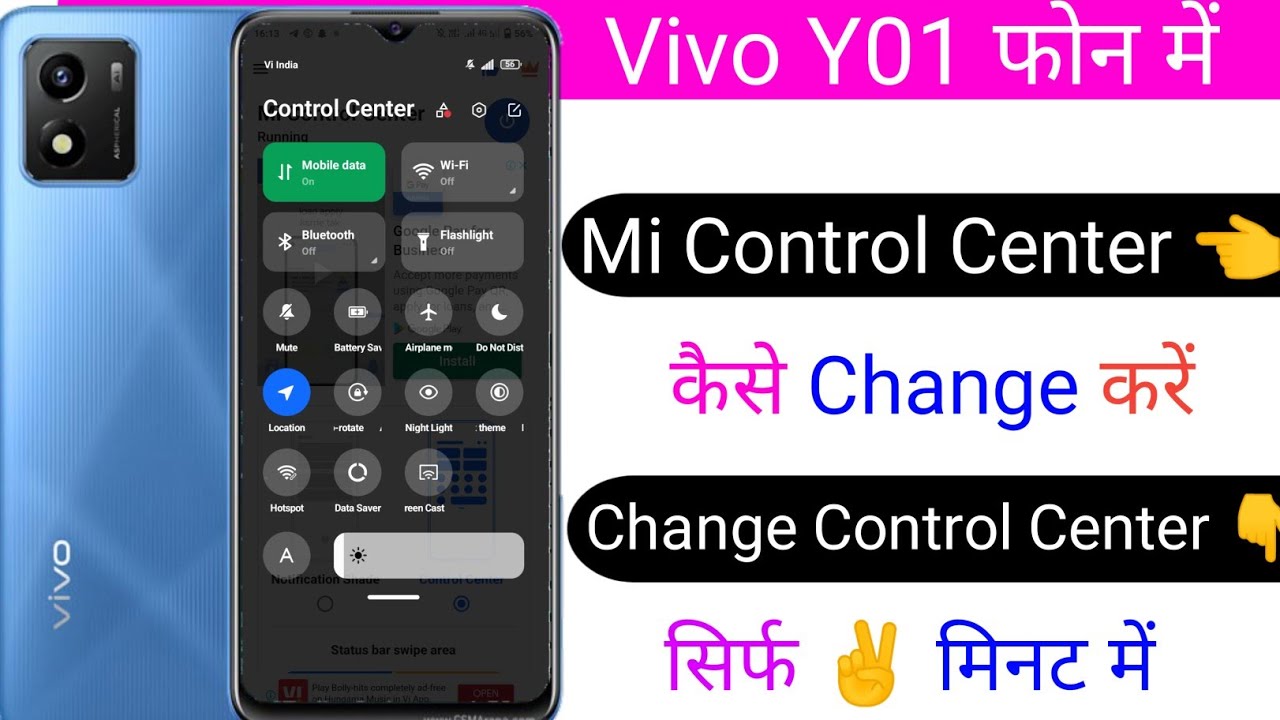 How To Change Mi Control Center Permanent Vivo Y01 Miui 13 Mi Control How To Change Mi Control Center Permanent Vivo Y01 Miui 13 Mi Control