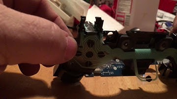 PlayStation Dual Shock 4 Dead Buttons, replace ribbon circuit assembly