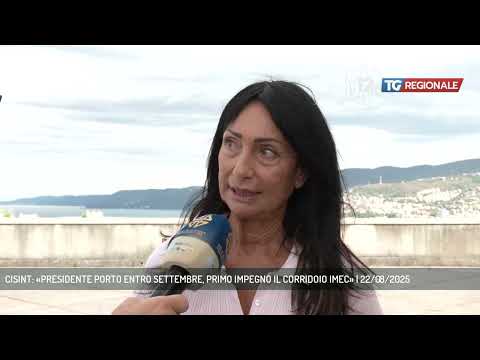 CISINT: «PRESIDENTE PORTO ENTRO SETTEMBRE, PRIMO IMPEGNO IL CORRIDOIO IMEC» | 22/08/2025