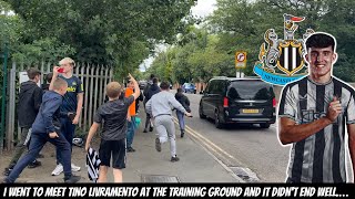 ⚠️ DON’T DO THIS to the players at Newcastle United’s training ground ⚠️