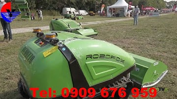 Robot Cắt Cỏ-  Robofox Peruzzo- Thiên Minh 0909 676 959