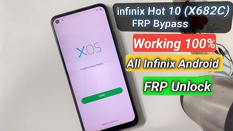 Infinix Hot 10 FRP Bypass | All Infinix FRP Bypass | Infinix X682c Google Account Remove 
