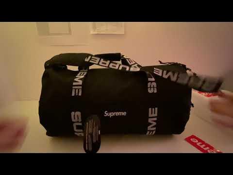 Supreme Duffle Bag SS18 Black 